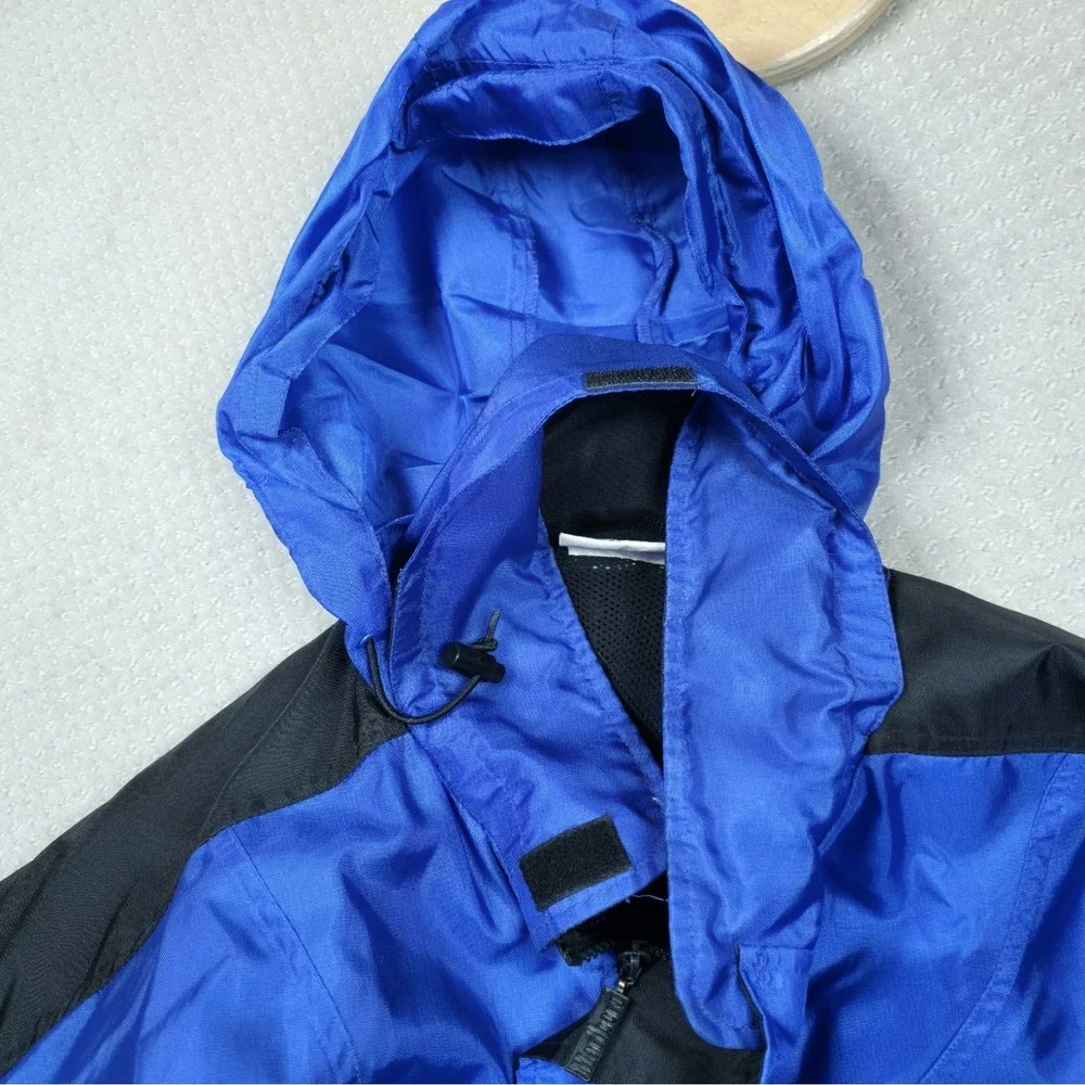 Vintage 90s Marlboro Unlimited Jacket Mens XXL‎ Windbreaker Color Block Packable